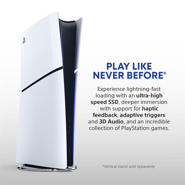 PlayStation 5 Slim Digital Console view 2