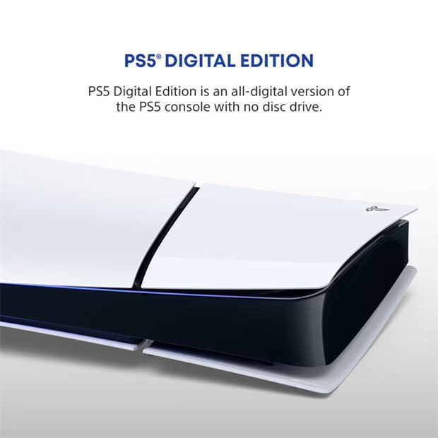 PlayStation 5 Slim Digital Console view 3