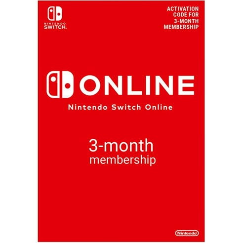 Nintendo Switch Online 3 Month Membership