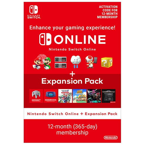 NSO + Expansion Pack 12 Month Membership