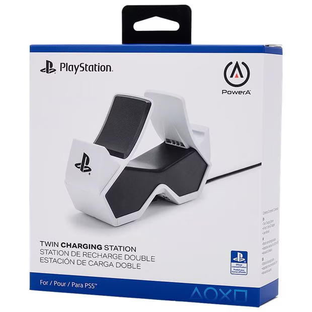 Twin Charging Station for DualSense Wireless Controllers (UK Plug)