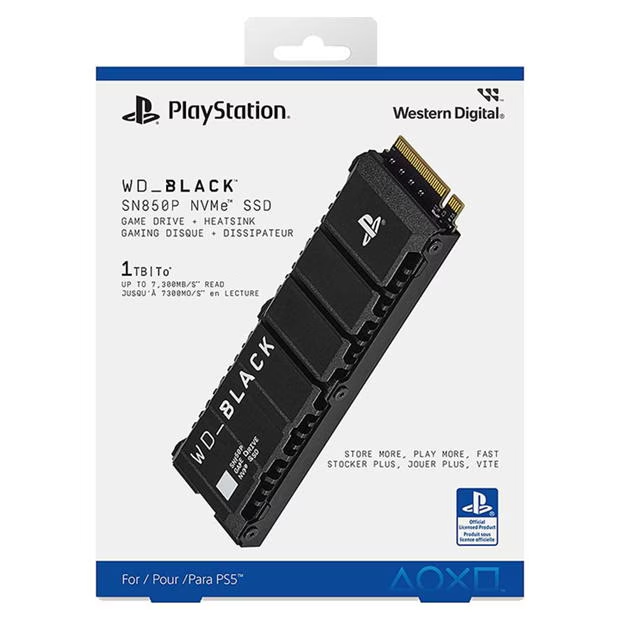 WD_BLACK SN850P NVMe SSD for PS5 - 1TB