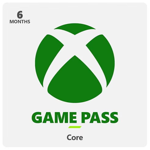 Xbox Game Pass Core - 6 Month Membership